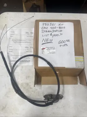 982561 Omc Mechanical Shift Cable Kit For 400-800 Sterndrive 982561 Omc Mechanical Shift Cable Kit For 400-800 Sterndrive