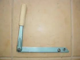 203122 Omc Evinrude Tiller Steering Handle Support And Grip Lightwin 1950 S