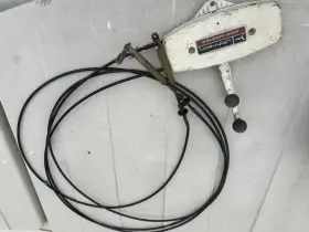 Gb645559387 Omc Johnson Ship-master Outboard Side Mount Remote Control With Cables Works