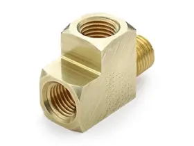 2225p-4 Parker Hannifin Brass Street Tee Pipe Fitting 1/4 Inch Inches X Copper