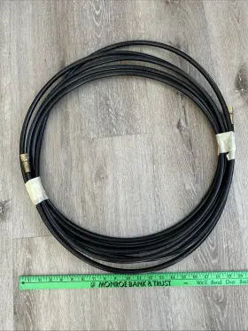 9018724930 Parker Parflex Marine Steering Hose 1000 Psiw 5/16 I.d. 29 Line Ms-5b Fitting
