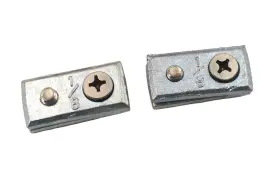 1226dp0chr Perko 1226 Chrome Tiller Rope Clamp 2ct