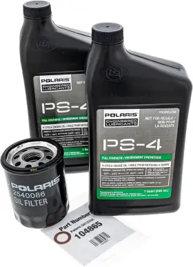 4pts186 Polaris Ps-4 Oil Change Kit Ranger Rzr Sportsman Ace 500 570 600 700 800 900 4pts186 Polaris Ps-4 Oil Change Kit Ranger Rzr Sportsman Ace 500 570 600 700 800 900