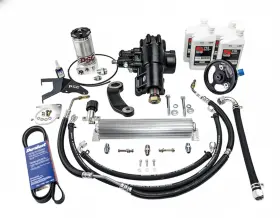 Sk688r38jp1-8.0w-1.25 Psc Motorsports 2007-2011 Jeep Wrangler Cylinder Assist Steering Kit Big Bore Xd