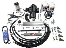 Psc Motorsports Sk688r38jp1-8.0w-1.75 2007-2011 Jeep Wrangler Cylinder Assist Steering Kit Big Bore Xd