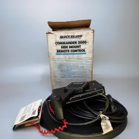 16905a20 Quicksilver Commander 2000 Remote Side Mount Non-power Trim Lanyard