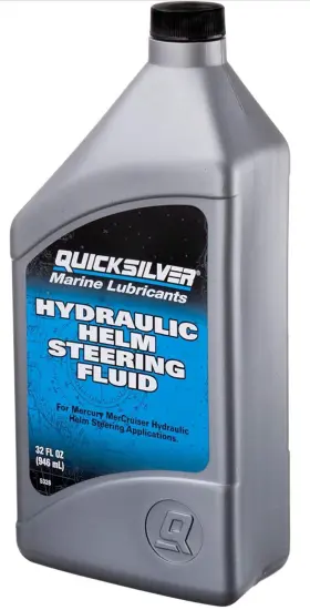 92-858078q01 Quicksilver Hydraulic Helm Steering Fluid 32 Oz
