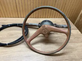 25522-25844 Quicksilver Kiekhaefer Mercury Vintage Steering Wheel Rack And Pinion 25522 25844 15 Inch Diamete