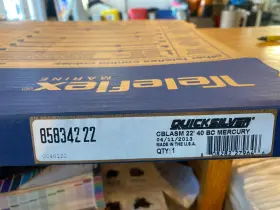 120xr2 Quicksilver/teleflex 858342 New Old Stock 22ft 40series Shift Cable Sportjet 1999&up