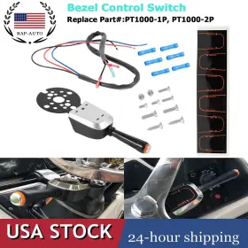 Pt1000-1p Ra-auto Raqp489 Bezel Control Switch Blinker Trim/jack Plate For Seastar Hydraulic Pt1000-1p/2p