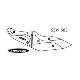 Sew882 Sbt Seat Cover For Sea-doo Rxt-is /rxt 260/rxt-x 260/wake Pro 215 /rxt-x As 260