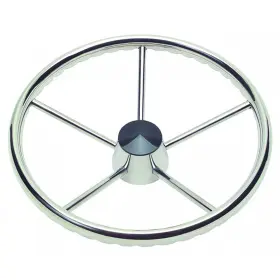 Schmitt Marine 1731521fgk-r 170 Finger Grip Destroyer 5-spoke 15.5 Inch Stainless Steel Cap 3/4