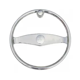 50003 Schmitt Marine - Ongaro Wheel 15.5 Inch With Knob For 3/4 Teleflex Tapered Shaft