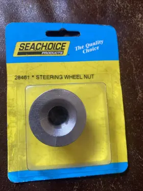 Seachoice 28461 Sechoice 5/8 Inch -18 Thread 316 Stainless Steel Marine Steering Wheel Center Nut
