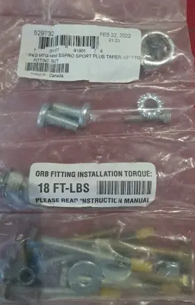 529732 Seastar Solutions Steering Hardware Kit P# 529732 Seastar Solutions Steering Hardware Kit P#