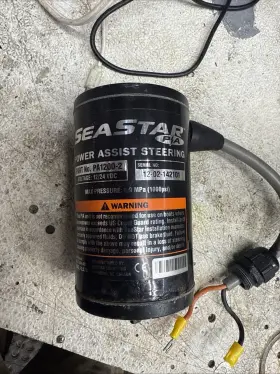 Ha1203 Seastar Power Assist Replacement Electric Motor. Used. 12v-24v