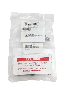 Seastar Hf6001 Solutions Orb-5 Fitting-vertical Tee Hydraulic Steering 2 Pack