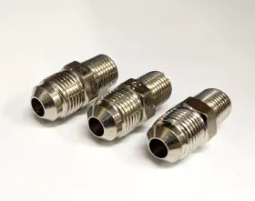 Hf6025 Seastar Hynautic Ss Straight Fitting 1/4 Inch Npt X 3/8 Flared 3 Pack