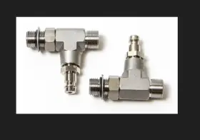 Hf6q13 Seastar Genuine Orb-6 Fitting-vertical Tee Hydraulic Steering 2pk- P/n