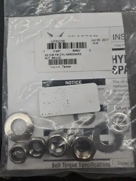 Seastar Hp6036 Hydraulic Steering Ss Hardware