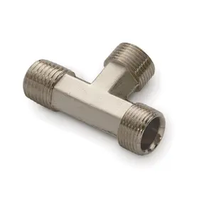 S5r-hf5531 Seastar Set Of 3 Tee Style Silver Aluminum Boat Steering System Fitting