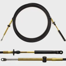 190451 Seastar Solutions Boat Steering Control Cable 22 Foot Evinrude / Omc