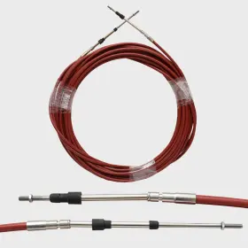Ccx63274 Seastar Solutions Boat Xtreme Control Cable Yamaha Red 74 Ft