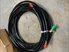 Seastar Solutions Ho5126 26 Feet Standard Outboard Hydraulic Hose Kit 2 Hoses Oem