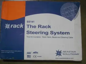 Ss14115 Seastar Solutions Single Back Mount 15ft Rack Steering Kit Boat Marine