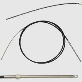 Ssc6275 Seastar / Teleflex Marine Boat Steering Cable Qc Rotary 15 Ft