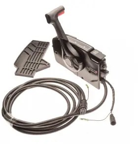 Seawell 881170a3 Boat Outboard Remote Control Box For Quicksilver Mercury 8pin Sidemount
