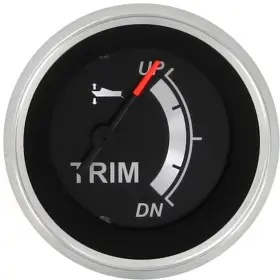 Sierra 67023p Mercury Mariner Yamaha 2001 2 Inch Black Sterling Series Trim Gauge