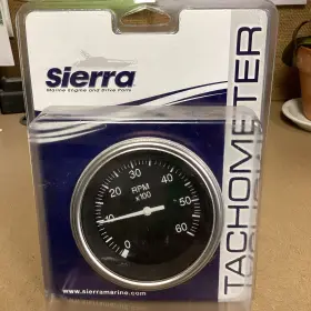 Sierra 82288p Tachometer 6k Heavy Duty Nylon 3 Inch