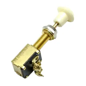 Sierra Mp39510 Heavy Duty Off-on Spst 15 Amps 12 Vdc Push-pull Switch