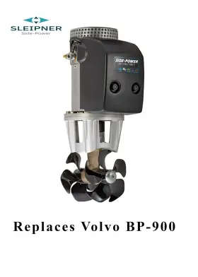 Sleipner Se100/185 Thruster 24v Replaces Side-power And Volvo Ql Series Bp900