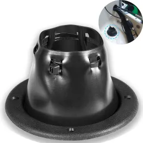 Spqp2211 Sp-auto 4.5 Inch Marine Cable Boot - Boat Transom Steering Wires Protect Fuel Lines