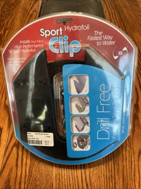 Sport Marine 73434 Boat Drill Free Se Hydrofoil Clip Kit Fits Most Outboards New