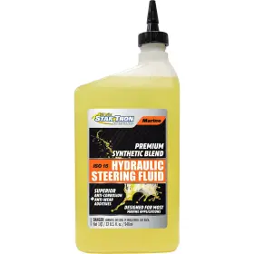 18532 Star Brite Hydraulic Steering Fluid - Iso 15 Marine Synthetic Blend 32 Oz