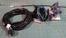 810717x-24 Sternpowr Stern Drive Trim Control System With Switch Panel Cntrl Circuit Wire Hrns Cable