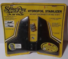Stingray 5048449 1991 Junior Boat Hydrofoil Stabilizer Fin Whale Tail 1.5 To 40hp