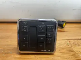 Suzuki 37100-98j21 Dual Port - Stbd Twin Engine Start/stop Switch
