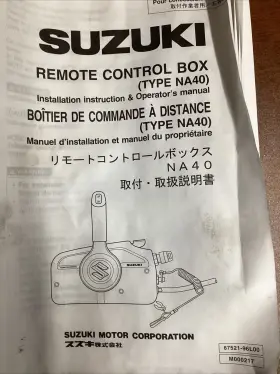 67200-96l00 Suzuki 67521-96l00 Outboard Surface Side Mount Power Trim Remote Control Box