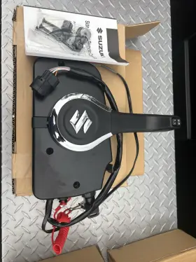 96l11 Suzuki 67521 Side Mount Remote Control Box With Trim Switch