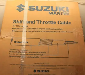 Suzuki 99105-11001-012 Shift Throttle Cable 12ft Extr Superceded 99105-11002-012