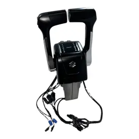 67200-88l10 Suzuki Marine Dual Engine Mechanical Control Box Binnacle No Hardware 67200-88l10 Suzuki Marine Dual Engine Mechanical Control Box Binnacle No Hardware