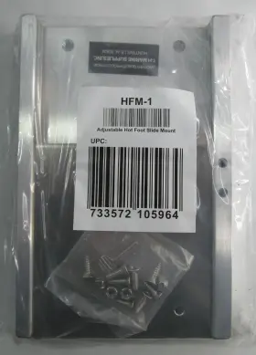 Hfm-1 T-h Marine Stainless Steel Adjustable Boat Throttle Hot Foot Slide Mount