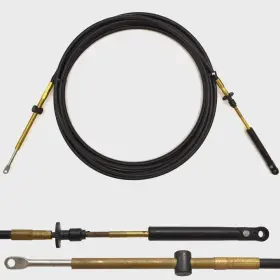 Teleflex 112571 Boat Steering Control Cable 24 Foot Evinrude / Omc