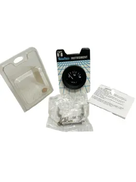 56931p Teleflex Marine Blue International Series 2 Inch Volt Meter Gauge New Open