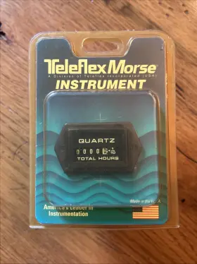 59657p Teleflex Marine Engine Hour Meter Total Hours Gauge Nos