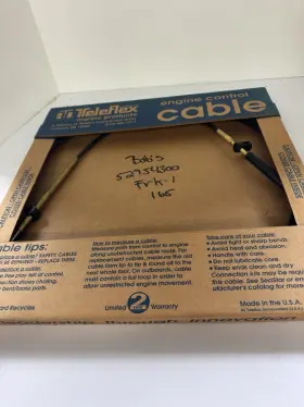 Teleflex 731957015631 Cc17911 Control Cable Assy 600a Series 11ft. Nos